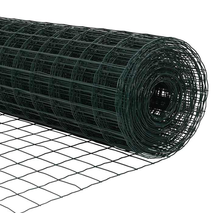 Împrejmuirea euro cu 7 stâlpi 1.5x10 m Oțel galvanizat verde - WALTI WALTI