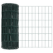 Euro Fence cu 7 Piloți cu vârf 0.6x10 m Oțel Galvanizat Verde - WALTI WALTI
