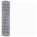 Gard Euro cu 7 Stâlpi cu Vârf 1.6x10 m Oțel Galvanizat - WALTI WALTI