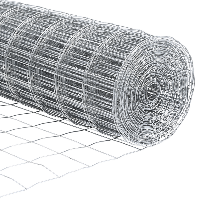 Gard Euro cu 7 Stâlpi Flanșați 1.2x10 m Oțel Galvanizat - WALTI WALTI