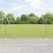 Gard Euro cu 7 Stâlpi Flanșați 1.2x10 m Oțel Galvanizat - WALTI WALTI