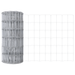 Euro Fence cu 13 stâlpi cu flanșă 0.6x25 m Oțel galvanizat - WALTI WALTI