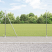 Euro Fence cu 7 stâlpi flanșați 1.6x10 m Oțel galvanizat - WALTI WALTI