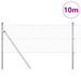 Împrejmuire din Sârmă Sudată cu 7 Stâlpi 0.8x10 m Oțel Galvanizat - WALTI WALTI
