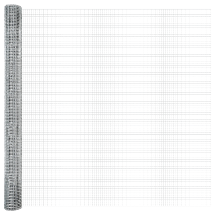 Plasa Sudată cu 13 Stâlpi 1.6x25 m Oțel Galvanizat - WALTI WALTI