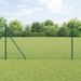 Gard de sârmă sudată cu 13 stâlpi Verde 1.4x50 m Oțel - WALTI WALTI