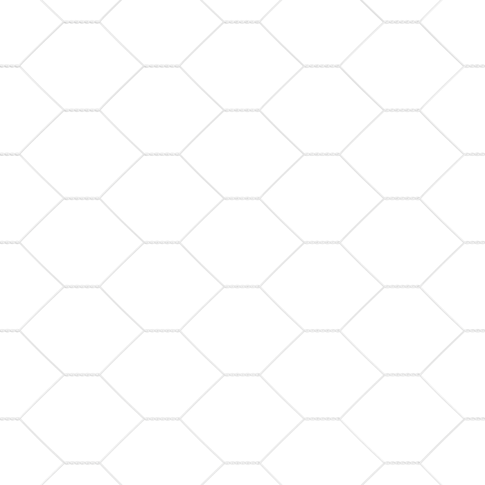Gard hexagonal vidaXL 1.5x100 m din oțel galvanizat - WALTI WALTI
