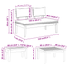 Set Masă Grădină vidaXL 5 Piese Lemn Teak Solid - WALTI WALTI