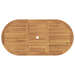 Set de dining pliabil 7 piese lemn solid tec vidaXL - WALTI WALTI