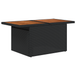 Set de Sofa pentru Grădină vidaXL 7 Piese cu Perne Negru Poliratan - WALTI WALTI
