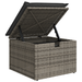Set canapele grădină de 6 piese cu perne gri din ratan poli - WALTI WALTI