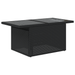 Set de 7 Piese de Sofa de Grădină cu Perne Negru Ratan Poliesteric - WALTI WALTI