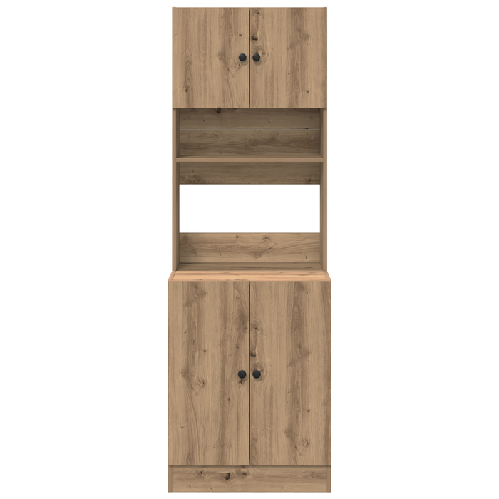 Dulap de bucătărie din stejar artizanal 60x50x180 cm Lemn compus - WALTI WALTI