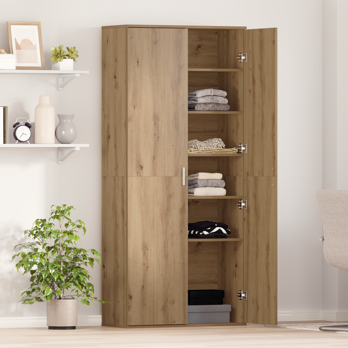 Înălțare din Stejar Artizanal 80x35x180 cm Lemn prelucrat - WALTI WALTI