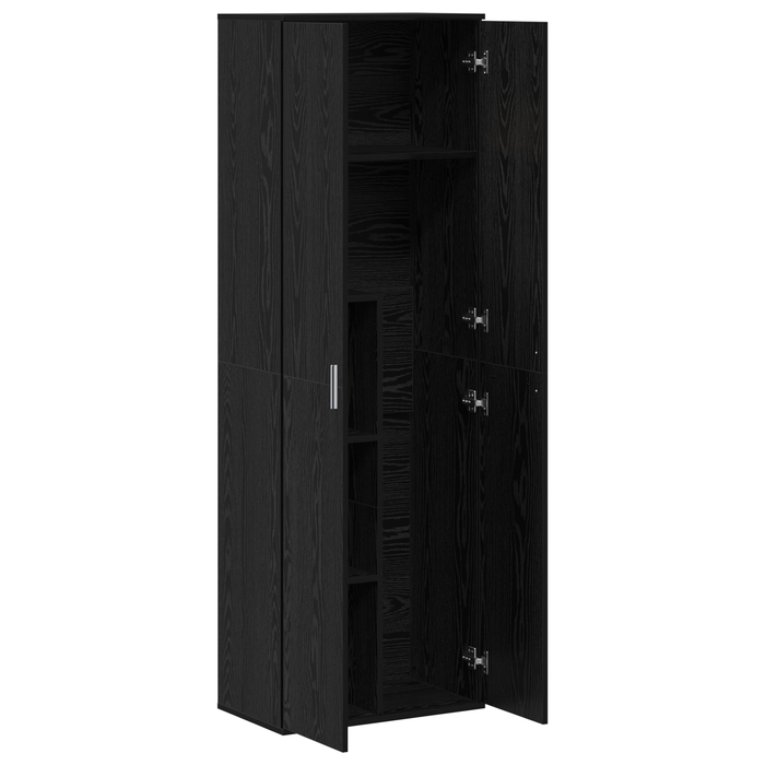 Dulap înalt Stejar Negru 60x35x180 cm Lemn prelucrat - WALTI WALTI