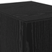 Bufet Stejar negru 30x42.5x185 cm Lemn aglomerat - WALTI WALTI