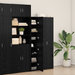Bufet Stejar negru 30x42.5x185 cm Lemn aglomerat - WALTI WALTI
