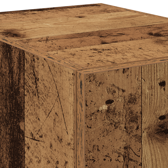 Highboard Lemn Vechi 40x42.5x185 cm Lemn Compozit - WALTI WALTI