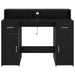 Biroul Black Oak 120x55x91 cm din lemn prelucrat - WALTI WALTI