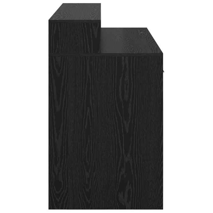 Biroul Black Oak 120x55x91 cm din lemn prelucrat - WALTI WALTI