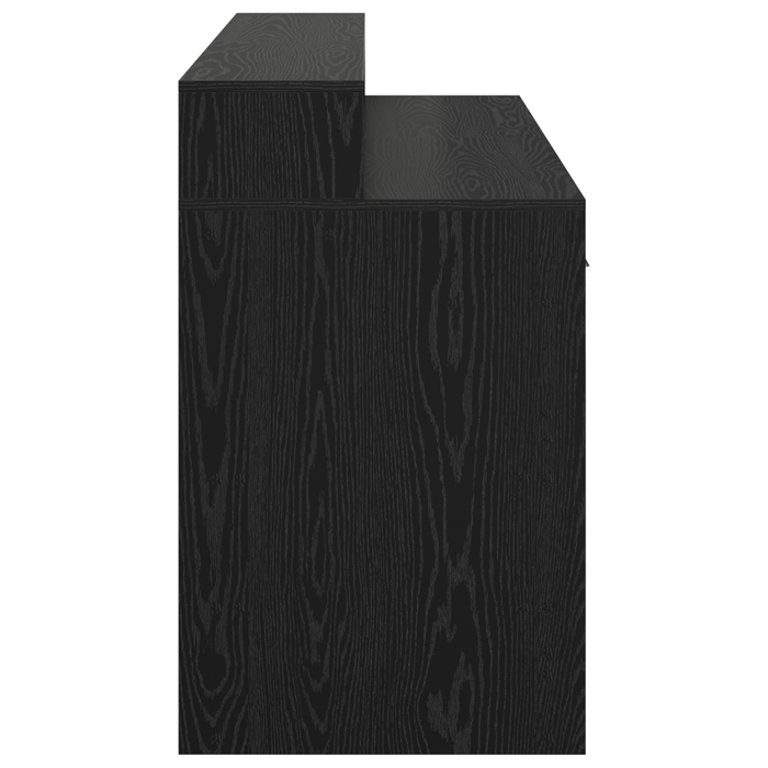 Birou Stejar negru 140x55x91 cm Lemn prelucrat - WALTI WALTI
