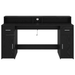 birou din stejar negru 160x55x91 cm lemn prelucrat - WALTI WALTI