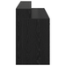 birou din stejar negru 160x55x91 cm lemn prelucrat - WALTI WALTI