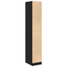 Dulap de Apothecary Negru de Stejar 30x41x174.5 cm din Lemn Stratificat - WALTI WALTI