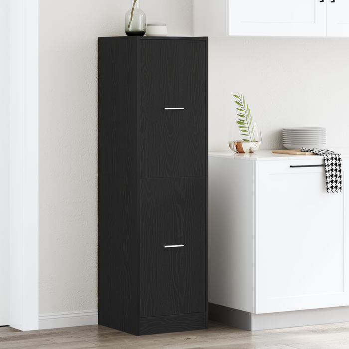 Cabinet apotecar din lemn negru 40x41x144.5 cm - WALTI WALTI