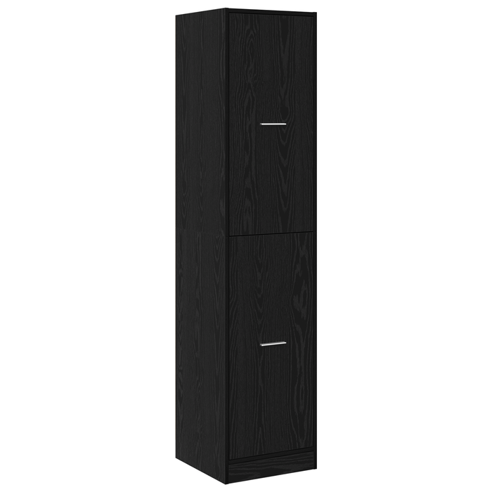 Dulap apothecary Stejar Negru 40x41x174.5 cm Lemn stratificat - WALTI WALTI