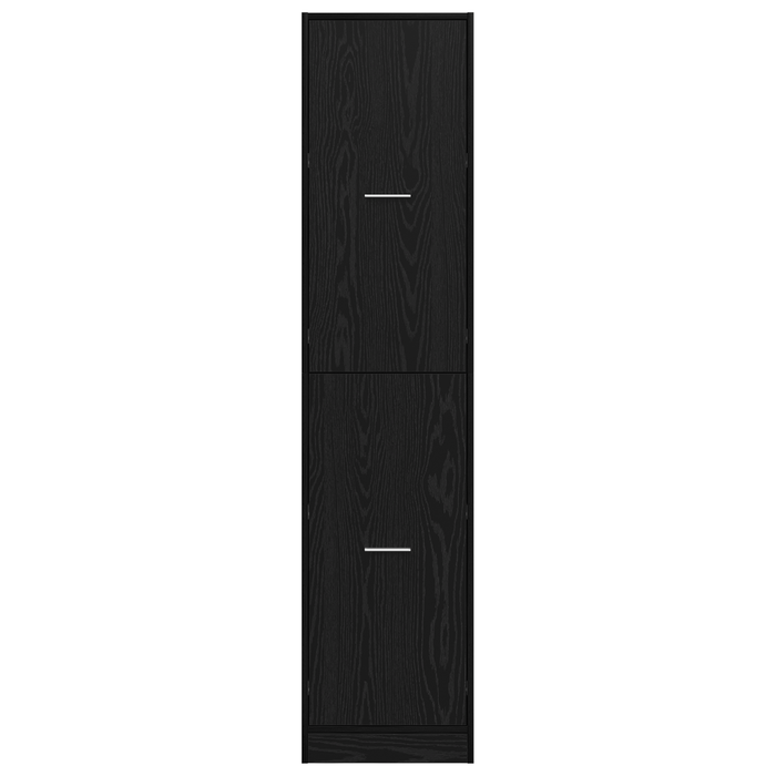 Dulap apothecary Stejar Negru 40x41x174.5 cm Lemn stratificat - WALTI WALTI