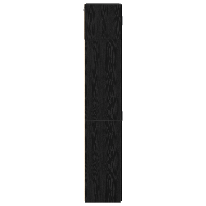 Dulap de depozitare vidaXL Stejar Negru 70x42.5x225 cm Lemn prelucrat, Dulap de perete vidaXL Stejar Negru 70x42.5x40 cm Lemn prelucrat - WALTI WALTI