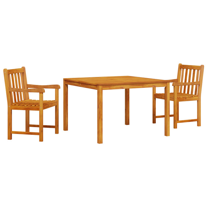 Set mobilier de grădină, 3 piese, lemn masiv acacia - WALTI WALTI