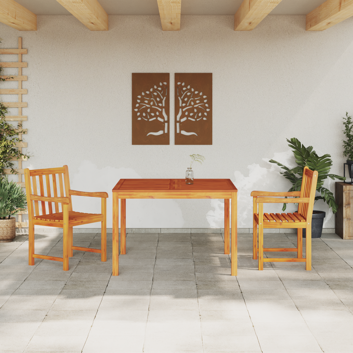 Set mobilier de grădină, 3 piese, lemn masiv acacia - WALTI WALTI