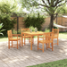 Set mobilier de grădină, 5 piese, lemn masiv acacia - WALTI WALTI