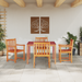 Set mobilier de grădină, 5 piese, lemn masiv acacia - WALTI WALTI