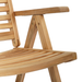 Scaune de grădină vidaXL pliabile 4 pcs Lemn solid de tec - WALTI WALTI