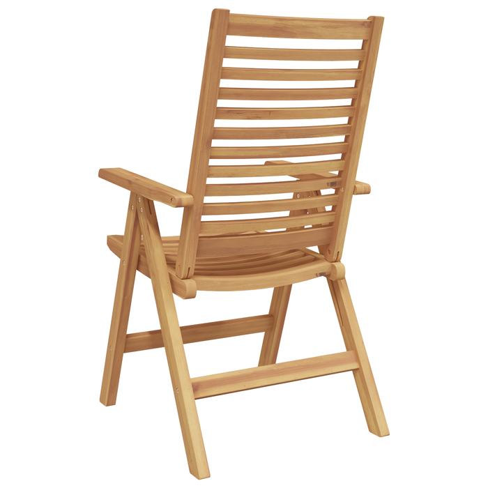 Scaune de grădină vidaXL pliabile 4 pcs Lemn solid de tec - WALTI WALTI