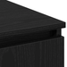 Cabinet TV cu led Stejar Negru 180 x 38 x 49 cm Lemn compozit - WALTI WALTI