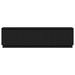 Cabinet TV cu led Stejar Negru 180 x 38 x 49 cm Lemn compozit - WALTI WALTI