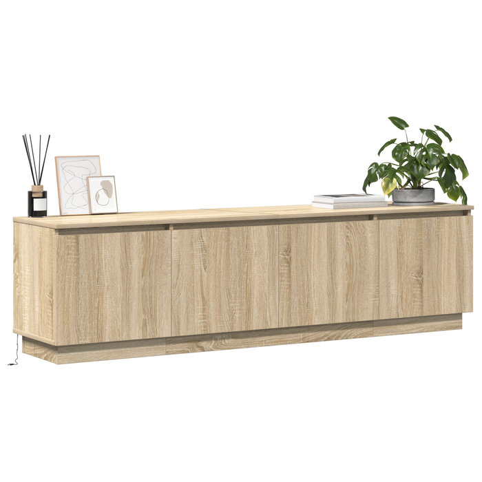 Cabinet TV Stejar Sonoma 180 x 38 x 49 cm Lemn compozit - WALTI WALTI