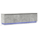 Cabinet TV Gri din beton 180 x 38 x 49 cm Lemn compozit - WALTI WALTI