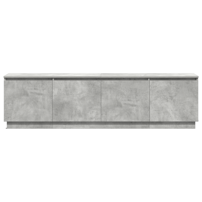 Cabinet TV Gri din beton 180 x 38 x 49 cm Lemn compozit - WALTI WALTI