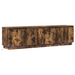 Cabinet TV Stejar fumuriu 180 x 38 x 49 cm Lemn compozit - WALTI WALTI
