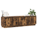 Cabinet TV Stejar fumuriu 180 x 38 x 49 cm Lemn compozit - WALTI WALTI