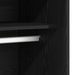 Dulap Stejar Negru Set de 2 Stejar negru Lemn prelucrat - WALTI WALTI