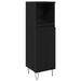 Set Mobilier Baie vidaXL 3 piese Stejar Negru Lemn Prelucrat - WALTI WALTI