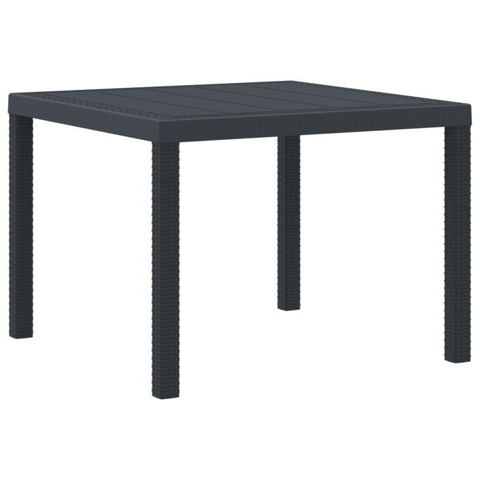 Set de mese de 5 piese cu perne Antracit Poly Rattan - WALTI WALTI