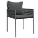 Set de grădină de 3 piese cu perne, rattan negru - WALTI WALTI