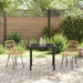 Set de dining pentru grădină 3 piese Brown Poly Rattan - WALTI WALTI